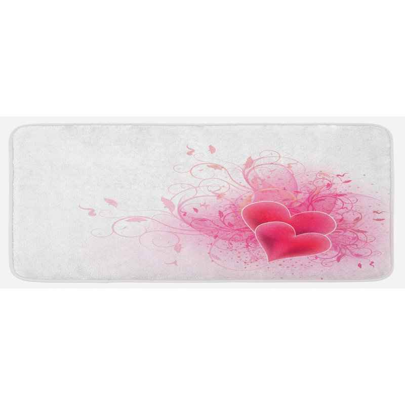 Tapis de cuisine romantique
