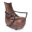 27" Wide Top Grain Leather Armchair