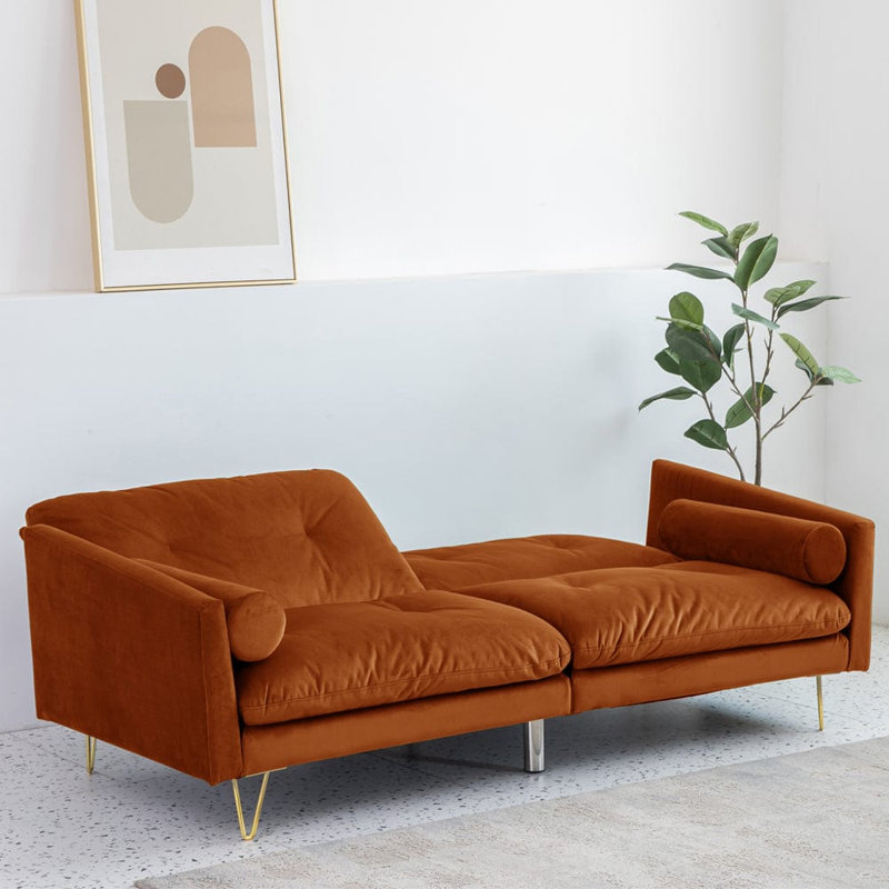 2 Seater Velvet Sofa