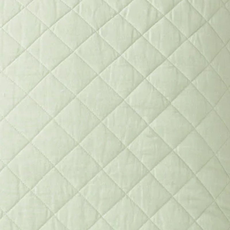Courtepointe 1 pièce Diamond Linen, Courtepointe Fulll / Queen, Écume de mer