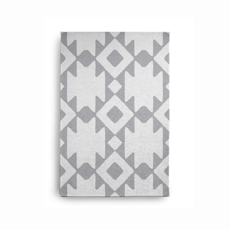 Chenille Geometric Indoor Rug