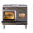 ILVE Nostalgie II Series 40 inch Dual Fuel Range with 6 Sealed Burners, Griddle (Glass Door)-99299528-99299491