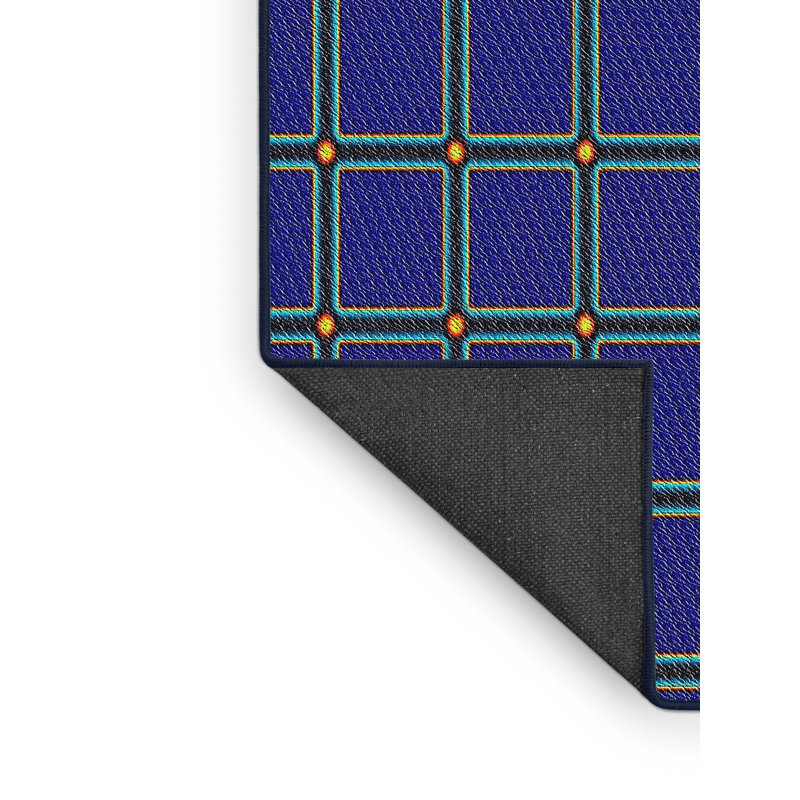 Tapis décoratif géométrique schreffler, Rectangle 5 pi x 7 pi