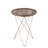 Amija Black With Natural Wood Side Table