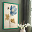 FLORAL Series XXXI - reproduction encadrée de qualité supérieure - prête à être accrochée - aucun clou requis-379582292-379582298