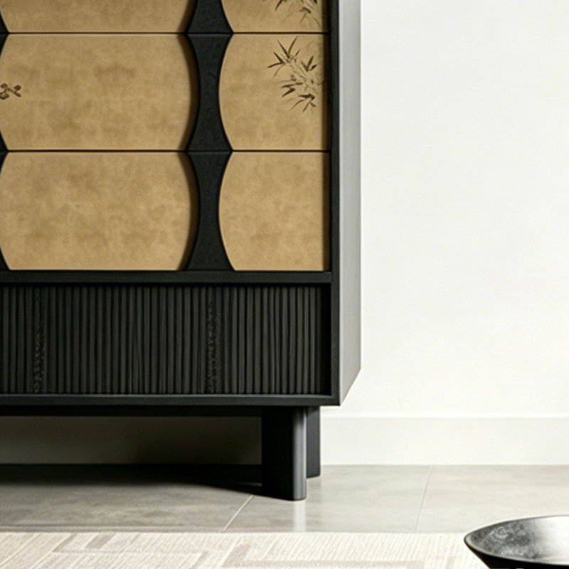 Modern Retro Simple Style Accent Chest