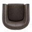 Fauteuil demi-tonneau pivotant en similicuir-1558136493