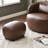 Overstreet 23" Wide Faux Leather Upholstered Ottoman-290593078