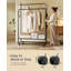 103cm Rolling Clothing Rack