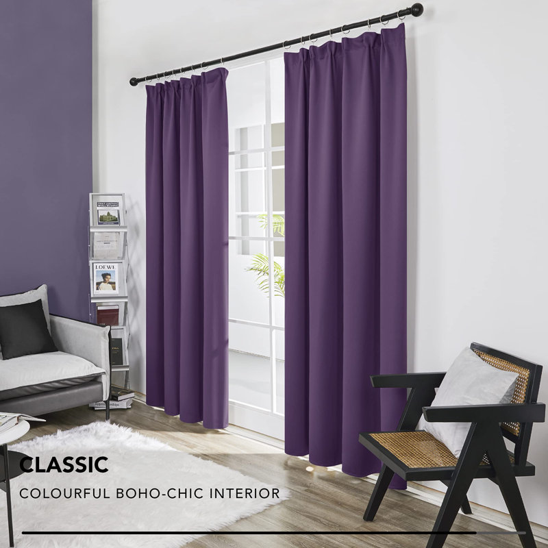 Rabeeah Blackout Curtain Pair