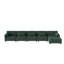 5 Seater Corduroy Corner Sofa -243912177-243912190