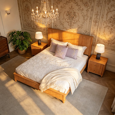 Solid Wood Bed Frame