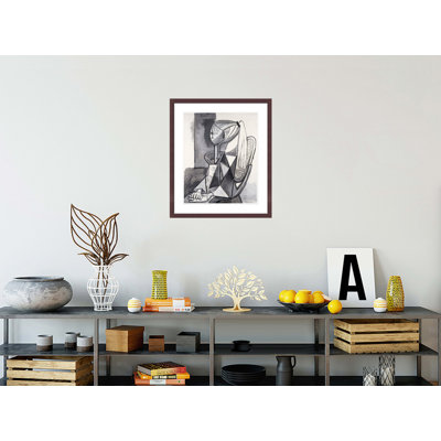 «Portrait of Sylvette» par Pablo Picasso, impression giclée sur cadre