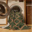 Machine Washable Trellis Brown Area Rug-2028479564