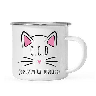 Tasse à café «Funny Cat Lover Campfire»