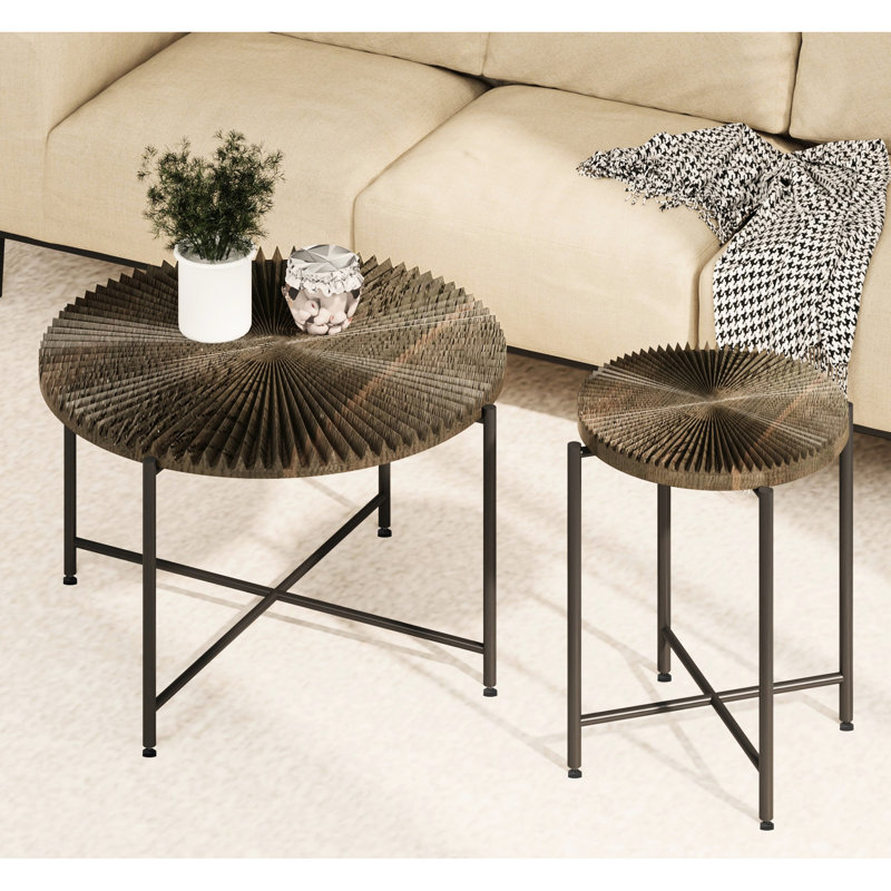 Table basse et table de bout Radial