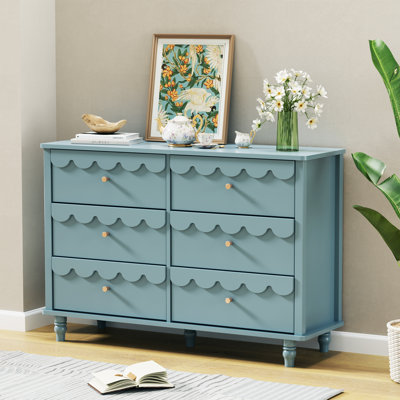 Commode lacée 6 tiroirs Dorlan