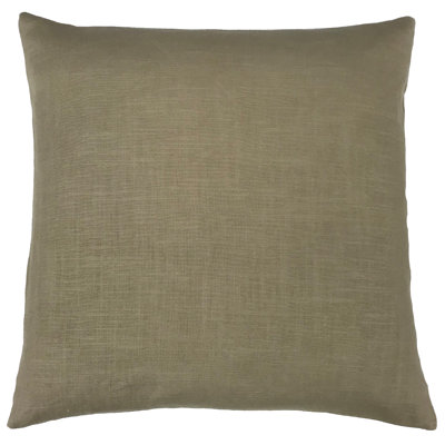 Square Linen Pillow Cover & Insert