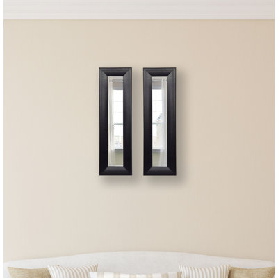Ensemble de miroirs rustiques 2 pièces N Miami