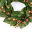 Couronne de porte de 22 po en forme de grappe de fleurs de magnolia-334643734