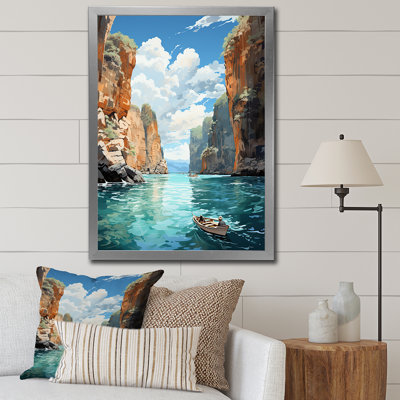 Falaises de Krabi, Lanese, Thaïlande, sur toile