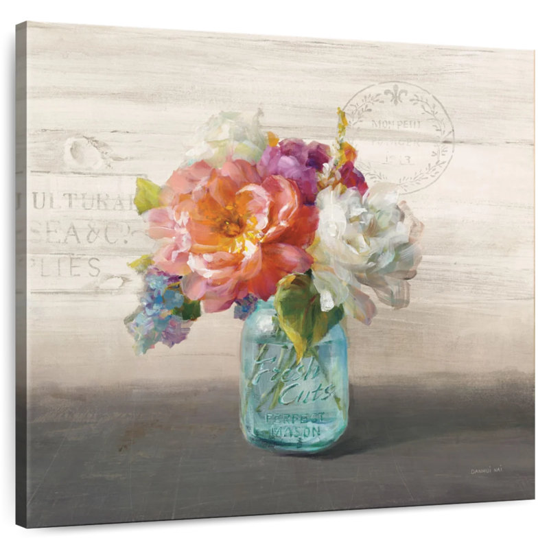 Harnek French Cottage Bouquet I, H 20 po x l 20 po