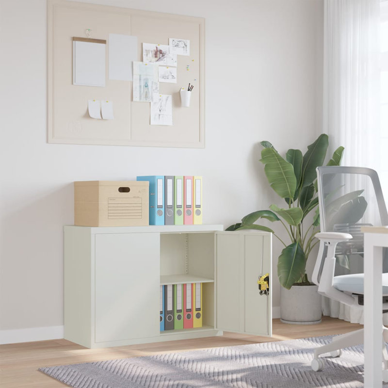 Marielos Storage Cabinet, Light Grey