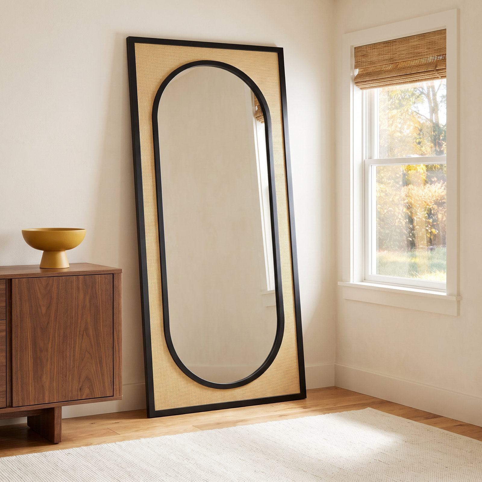 Anara Rectangle Floor Mirror