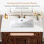 Meuble-lavabo simple 36 po avec comptoir 36 po