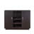 Espresso 2-Door Wine Cabinet