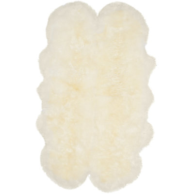Mera Sheepskin Natural Rug