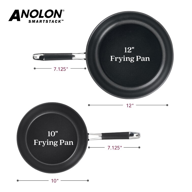 Anolon SmartStack Hard-Anodized 10-Piece Cookware Set