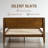  Sapa Solid Wood Bed Frame with 3D Carved Headboard, Japanese Joinery, No Box Spring Needed, Silent slats, Easy Assembly-1533463262-1533463260