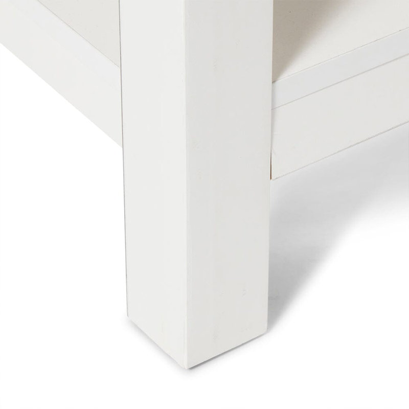 Maryhannah End Table, White