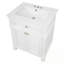 Armoire de salle de bain avec portes à fermeture douce et tablette réglable-500514092