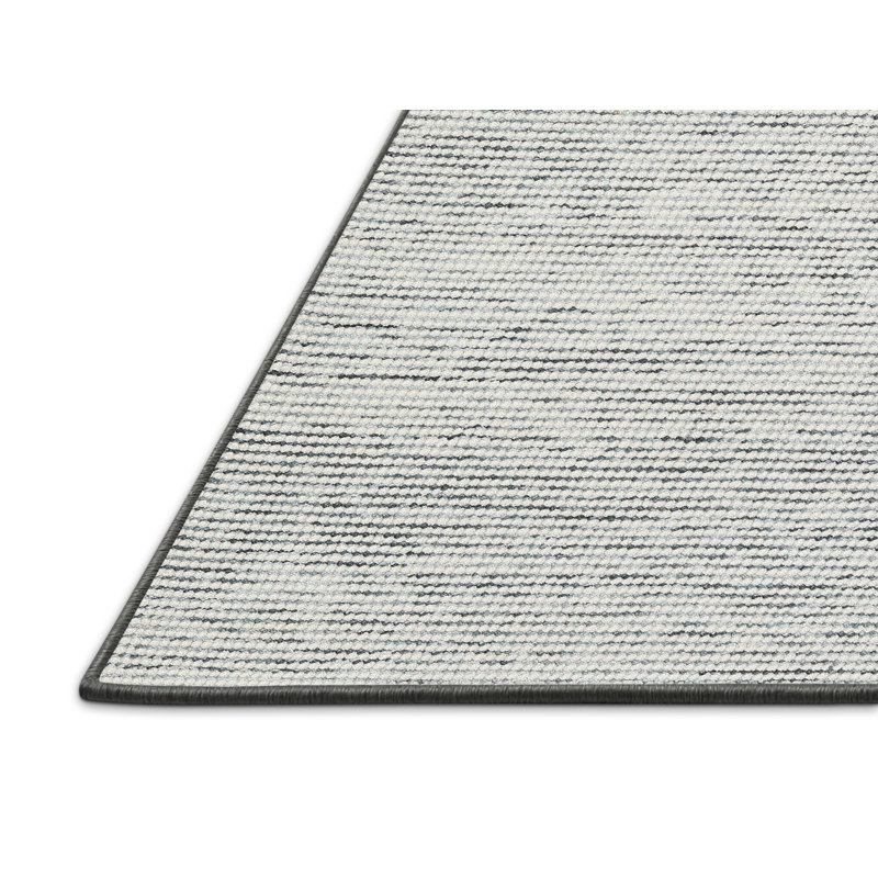 Tapis contemporain gris, Rectangle 6 pi x 9 pi