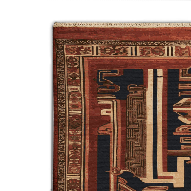 Tapis intérieur et extérieur ArtDeco, Rectangulaire 2 pi x 3 pi
