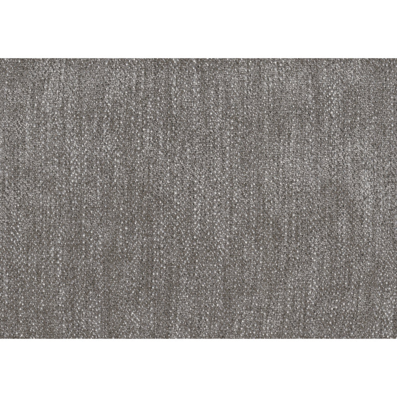 Ensemble de salle à manger multifonctionnel 5 pièces, hauteur comptoir, gris, table et 4 tabourets, placage bois brossé, étagères intégrées, revêtement en chenille, garniture cloutée élégante pour un coin repas.