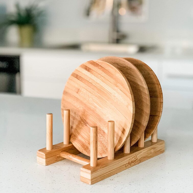 Foldable Bamboo Dish Drying Rack – Kozy Sweet Home