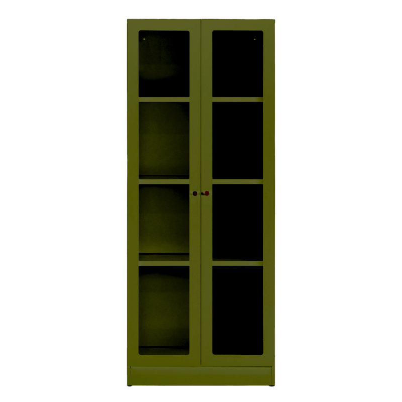 Armoire de rangement à 3 tablettes Harville, Vert foncé