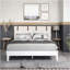 Grand lit plateforme - blanc