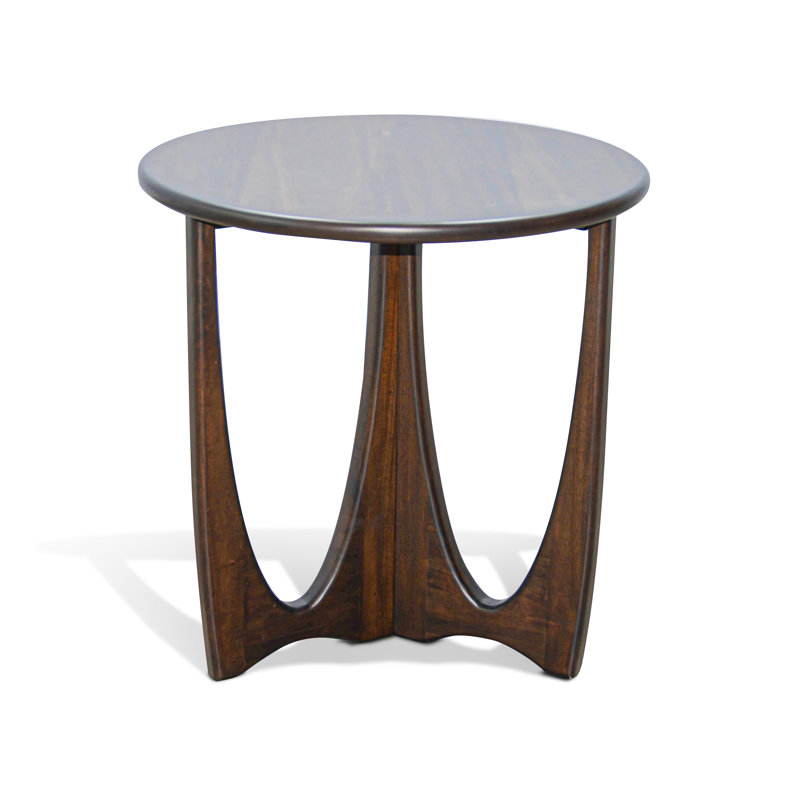 Table de bout Rohr, Fève de café, H 26,5 po x l 26 po x P 26 po
