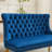 45.6”velvet Upholstered 2-seat Armless Loveseat-55121971-55121970