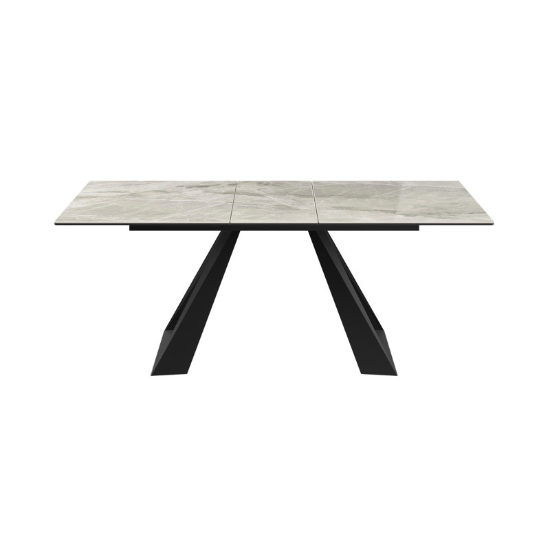 Ayati Rectangular 200Cm L x 90Cm W Ceramic Dining Table
