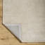 Tapis beige en laine / viscose touffeté à la main Brendy-350054964