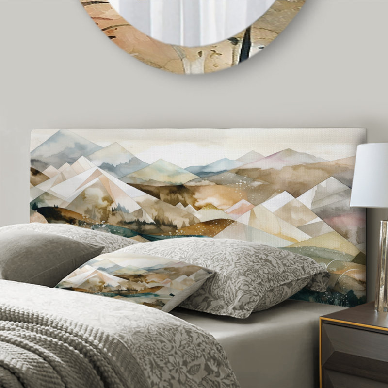 Tête de lit tapissier Kamrin, Grand
