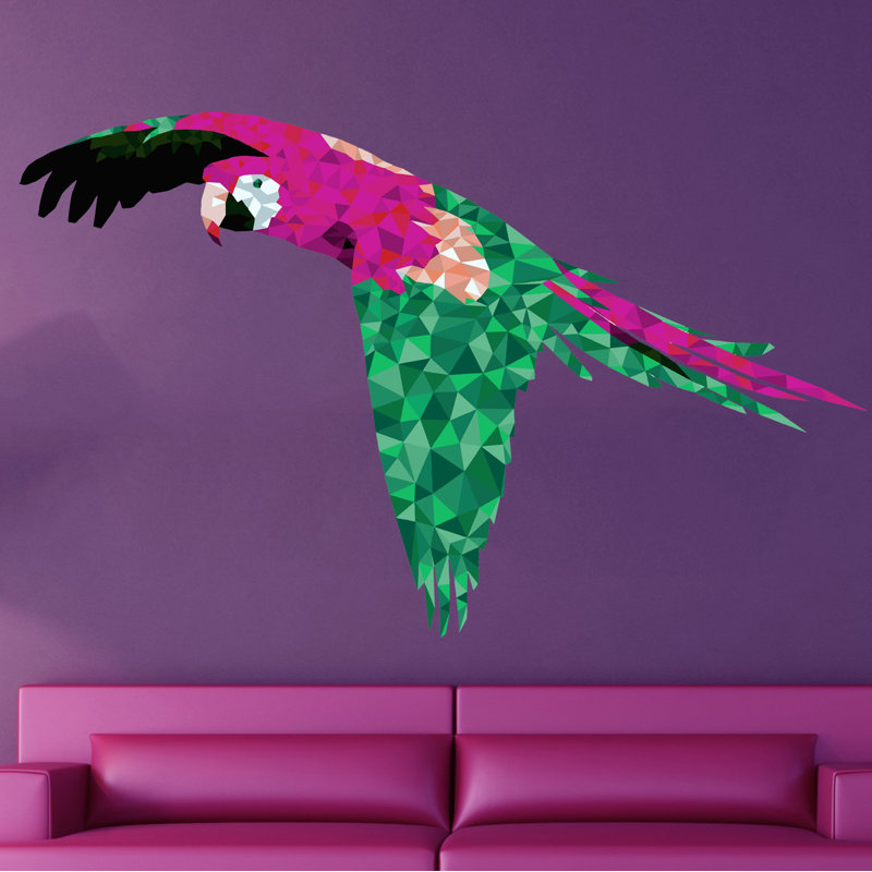 Animals Wall Decal, 46" H x 74" W