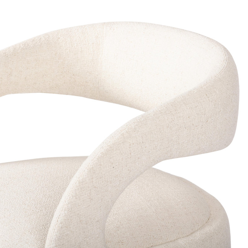 Hawkins Swivel Armchair, Omari Natural