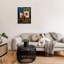 «Cat Confidence Self Portrait Grain Floater», art mural sur toile par Lucia Heffernan pwp-184-1273134483-1264875658