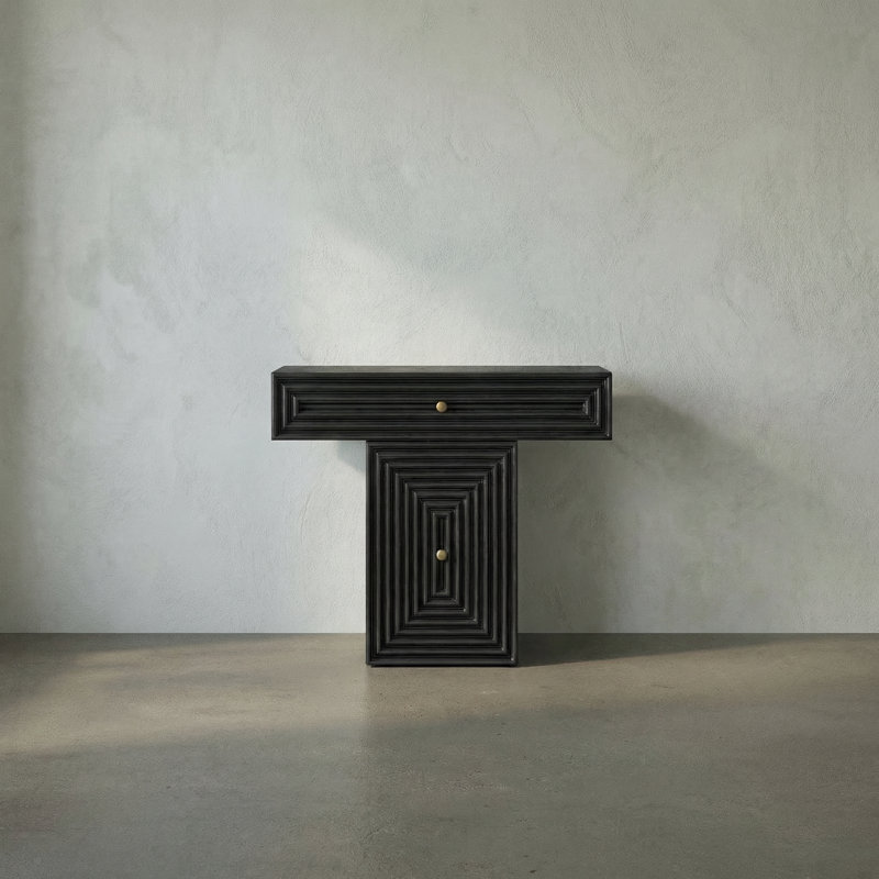 Brice 36'' W Solid Wood Console Table